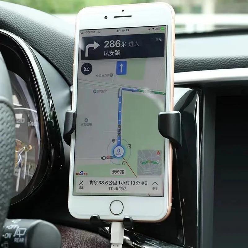 Car Air Vent Phone Holder Auto Clamp Support Stand Car Air Vent Phone Holder for Mercedes Benz B/C/E/S Class A Class C200L GLC