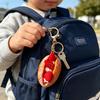 Simulated Food Squeeze Toy Keychain Stress Relief Bread Dessert Key Ring