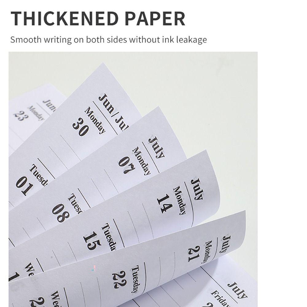 A7 Ежедневник Планировщик на неделю с календарем Блокноты Мини Список дел Английский Блокнот Студенты