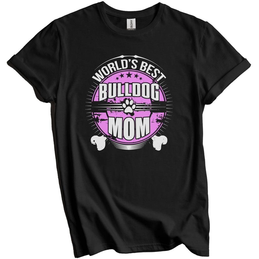 World's Best Bulldog Mom Dog Owner T-Shirt