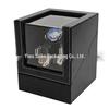 Premium Leather 3-Position Automatic Watch Winder with Open-Lid Auto-Stop Feature