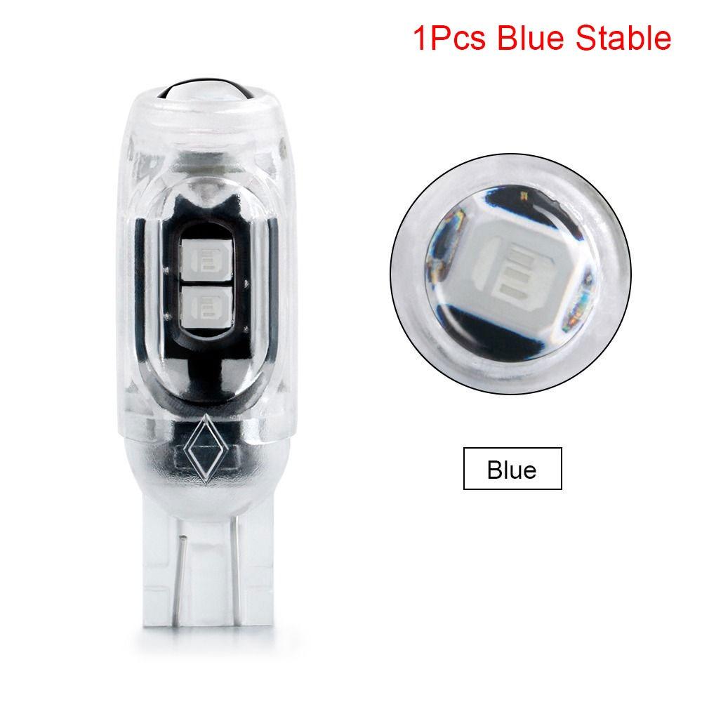 1/4Pcs 3030 5SMD Auto License Plate Light Car Parking Lights Instrument Lamp T10 W5W LED Bulbs