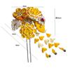 Yellow Hair Ornament for Ceremony Kimono Coming-of-Age (KZ-2)