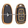 Full-Wrap Protective Key Cover for Beijing Hyundai Festa, IX35, Elantra, IX25, Sonata, Mistra