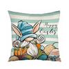 Easter Pillow Covers Decorations Cases For Home Holiday Set Of 4 Easter Pillowcase Holiday Home Sofa Bedside Pillowcase