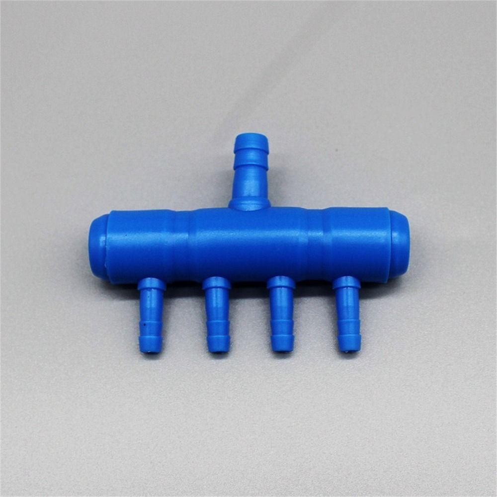 10Pcs Plastic Aquarium Air Splitter 4/5/8mm Oxygen Gas Diverter for Fish Tank Air Pump Oxygenation