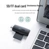 Ugreen Двухслотовый кард-ридер Type-C и USB 3.0
