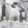 Регулируемый двухскоростной универсальный кран для горячей и холодной воды с дизайном Lucky Cat