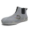 Men’s Leather Boots Outdoor Casual Sneakers Plus Size 39-46