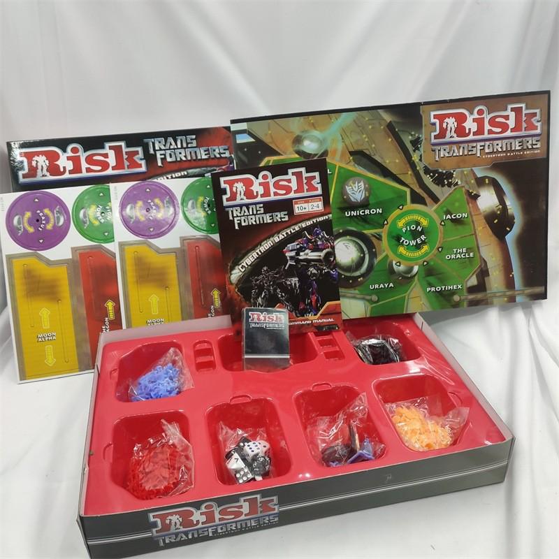 Классическая настольная игра РИСК: Интерактивная карточная версия на английском языке