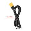 XT60 Cable XT60 Charging Cable XT60 Male Connectors to Male 5.5Mmx2.5Mm Power Cable for FPV Goggles Accessories