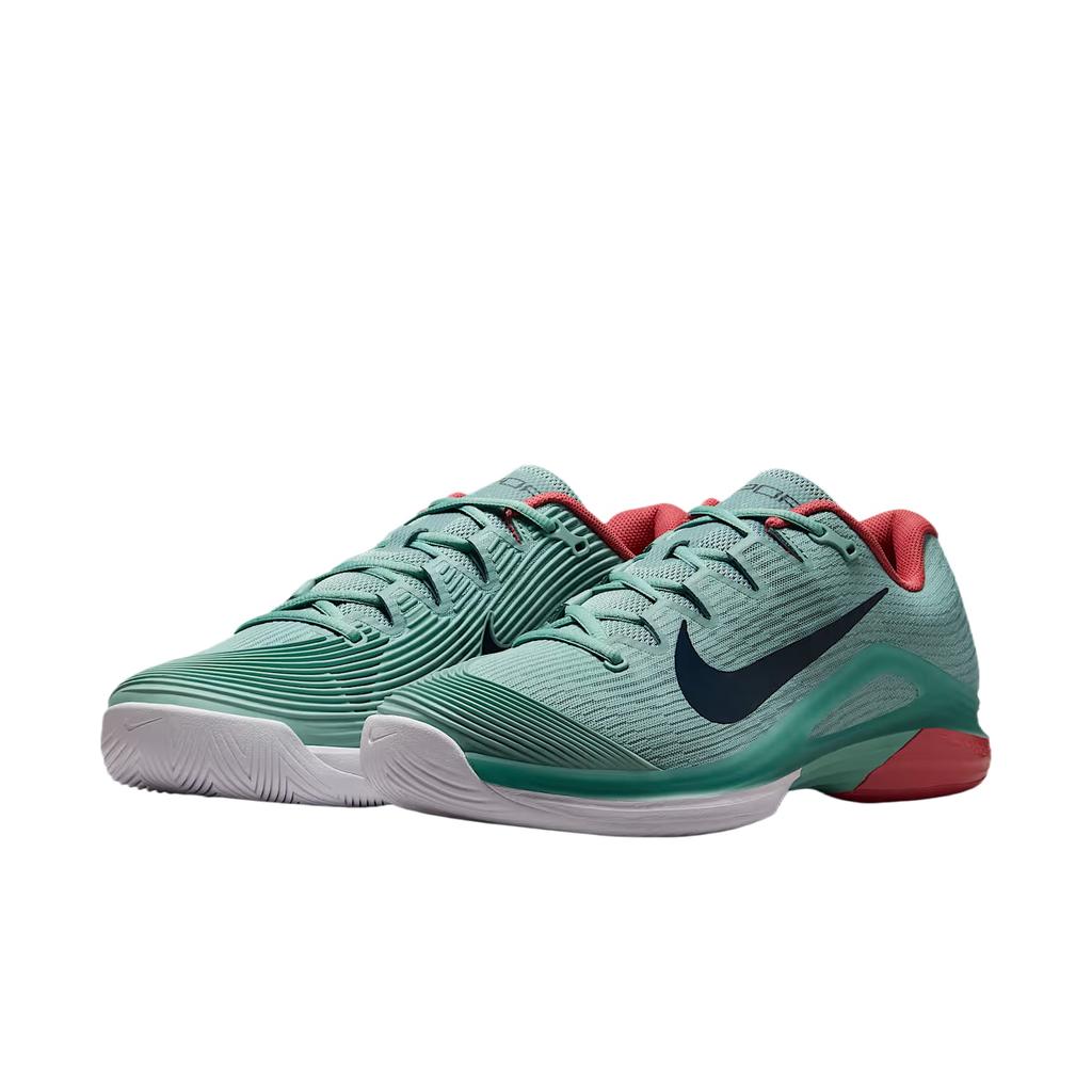 Nike Мужские низкие теннисные кроссовки Vapor 12, цвет Cyan, FV5552-004