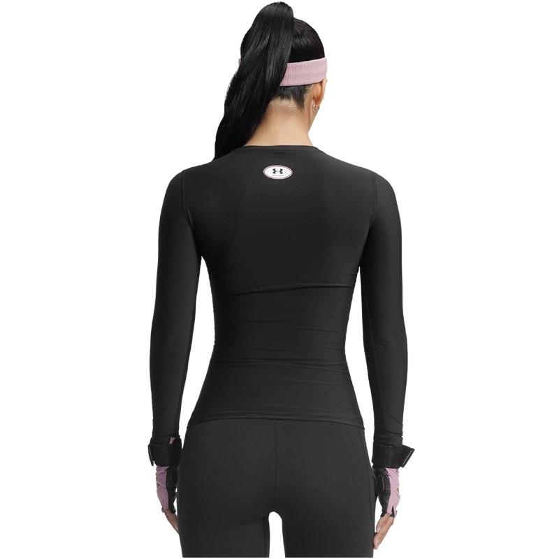 Under Armour HeatGear Compression Garment Women's Black Unisex 1387697-001