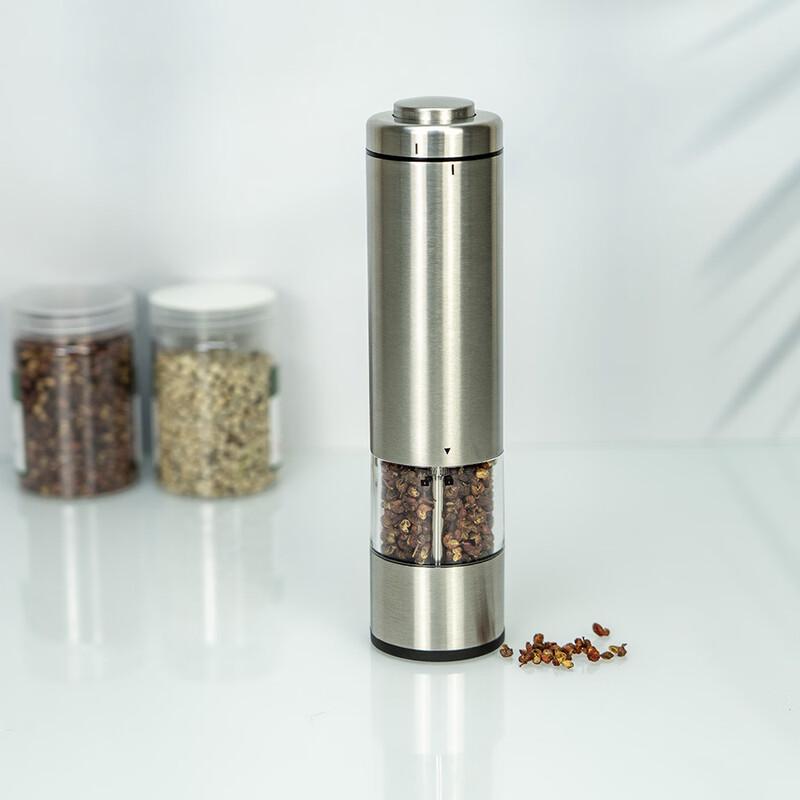 Ru Han Electric Stainless Steel Pepper Grinder