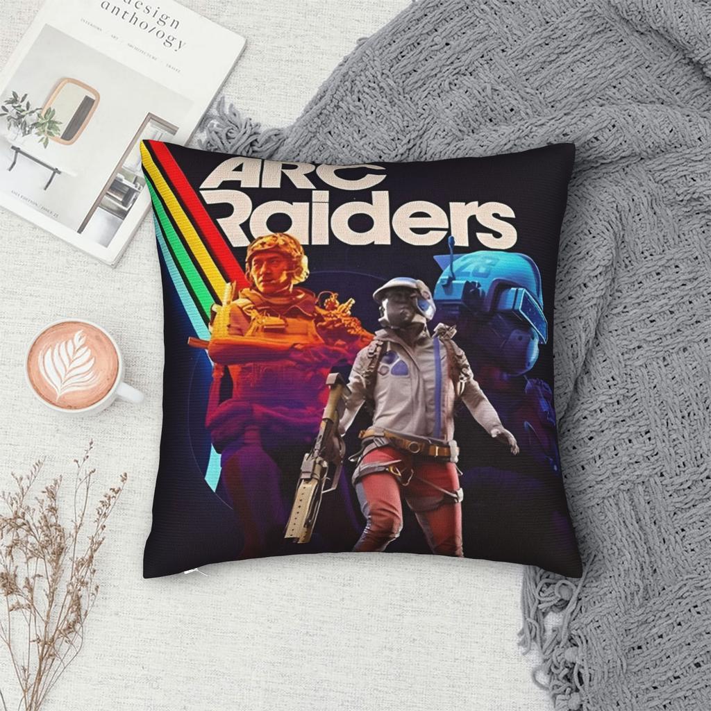 Arc Raiders Видеоигры Печатная Наволочка Чехол на Подушку Чехол на Декоративную Подушку Теплый Домашний Декор Квадратный Разные Размеры