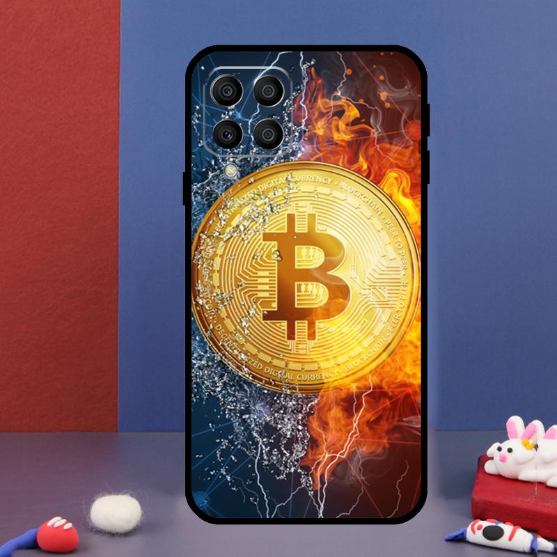 Bitcoin BTC For Samsung Galaxy M31 M51 M33 M13 M23 M53 M15 M55 M14 M34 M54 M20 M30s M32 M52 Phone Case