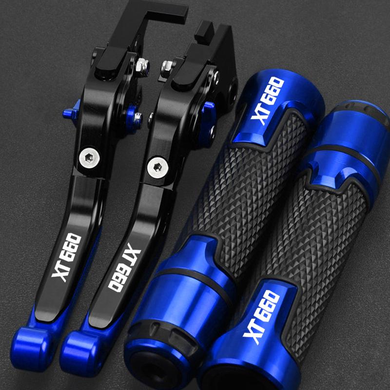 Тормозные и сцепные рычаги для мотоцикла 7/8''22MM Рукоятки руля Для yamaha XT660 XT660R XT660X XT 660 R/X 2004-2013 2012 2011 2010
