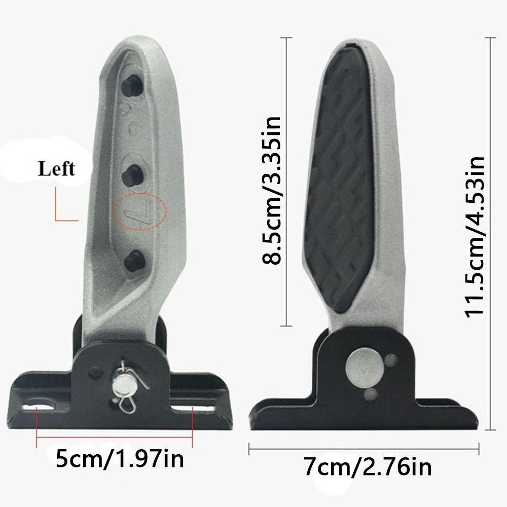 Strong Load-bearing Force Electric Vehicle Pedal Foldable Footrest  Electric Vehicles
