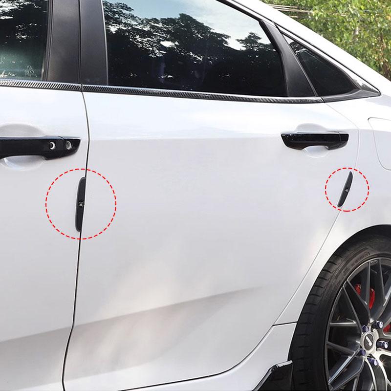 4 шт. Защитная полоса от столкновений на дверь автомобиля, наклейка для защиты зеркала заднего вида для Honda CBR300RR CBR600RR CBR1000RR CBR500R CBR650F VFR800 1200 VTX1300