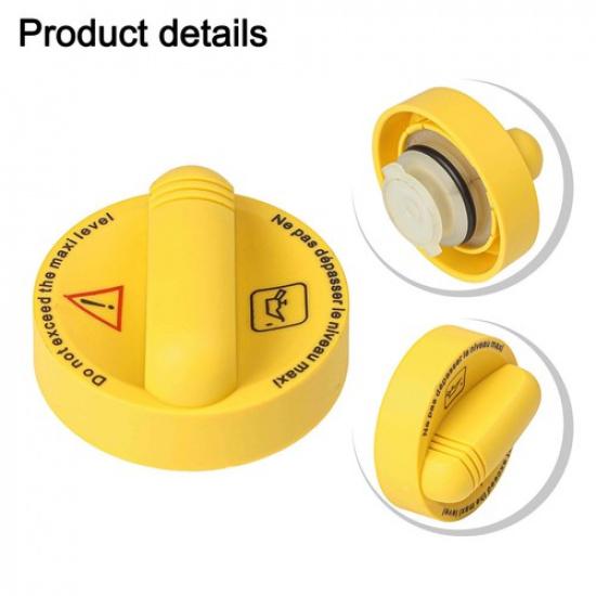 Yellow ABS Oil Filler Cap Compatible with For Nissan and For Opel Models