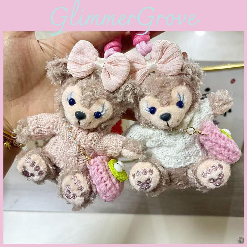 Adorable Plush Bear Keychain Cute Soft Toy For Girls Available In Various Colors