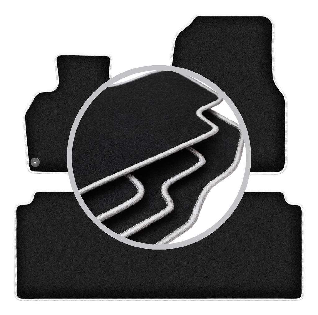 Автомобильные коврики CARLUX-SILVER для: Минивэн Renault Espace IV (2002-2014 гг.)