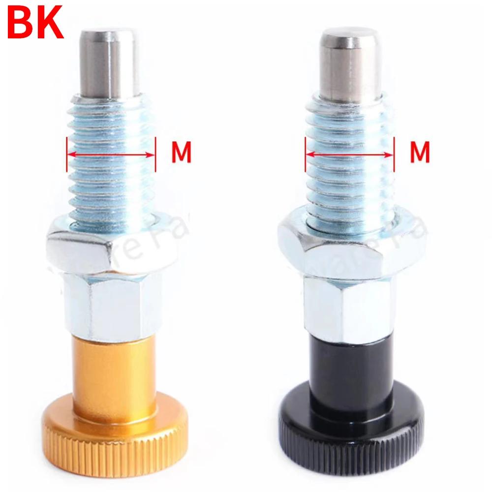 M6/M8/M10/M12 Bolt Multifunction Spring Stop Indexing Pin Self Locking Reset Type Knob Plunger Indexing Bolt Positioning Pin