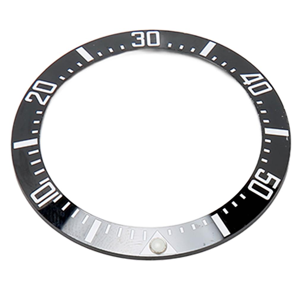 Watch Bezel Insert 40mm Ceramic Watch Bezel Ring Repair Replacement Accessory for Watchmaker