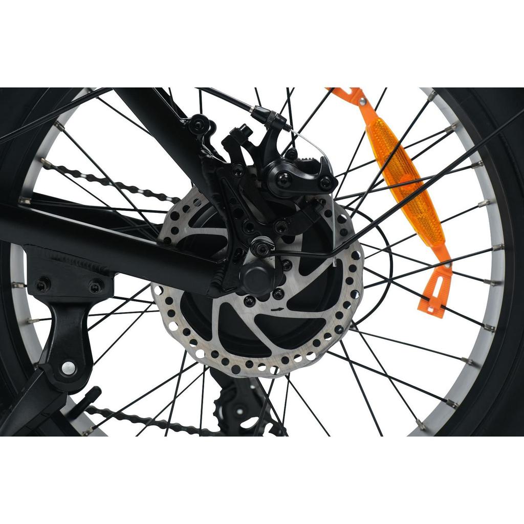 Elekwheels E5 Multi Terrain Electric Bicycle 250W  Motor 48V12.8Ah Lithium Battery Urban Commuting Electric Bike 20"*4.0 Fat Tires EBike