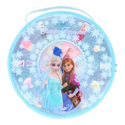 Shobido Shobido Disney Рулетка Косметический набор Frozen Отслаивающийся лак для ногтей, Кольцо, Круглый кошелек, Набор для рулетки DN43979