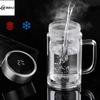 GIANXI 550ML Transparent Glass Cups Portable Handle Coffee Mug Home And Kitchen Drink Items Tea Cup Glassware Espresso Cups