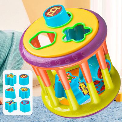 Сортировка, складывание, игрушка, Монтессори, игрушки 6, 12, 18 месяцев, для мальчиков и девочек, развивающие игрушки для детей от 1 года и старше