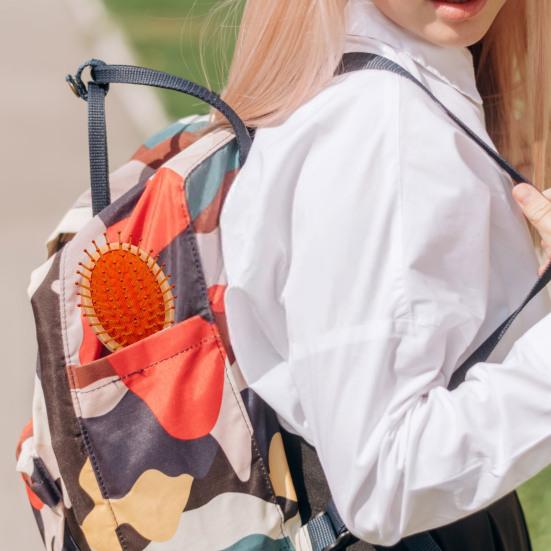 Hair Brush with Ergonomic Handle Ultra-Soft Bristle Minimize Pain Split Ends Breakage Massage Scalp Comb