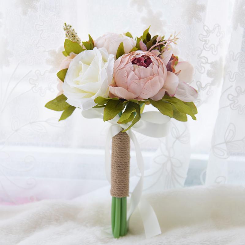 СВАДЕБНЫЙ Элегантный букет невесты, букет noiva, Маленький букет, букет невесты, свадебный букет