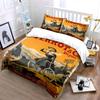 Cyclist with scenic background. Bedding sets Duvet cover sets Duvet covers Pillowcases(1*Duvet Cover 2*Pillowcases without duvet insert)
