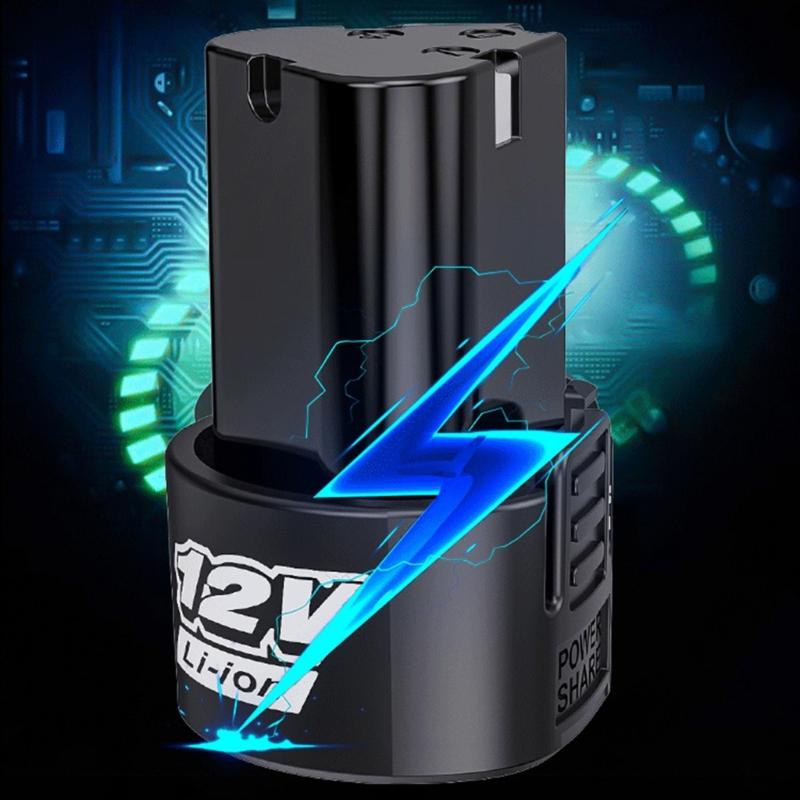 Беспроводной набор трещоточного ключа Функциональный электрический трещоточный ключ 18 В Мощный трещоточный инструмент для различного применения