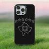 Albanian Albania flag Phone Case For iPhone 17,16,15,14,13,12,11,Pro,Max,Plus,E,Air,Mini Anti Fall Black  Bumper