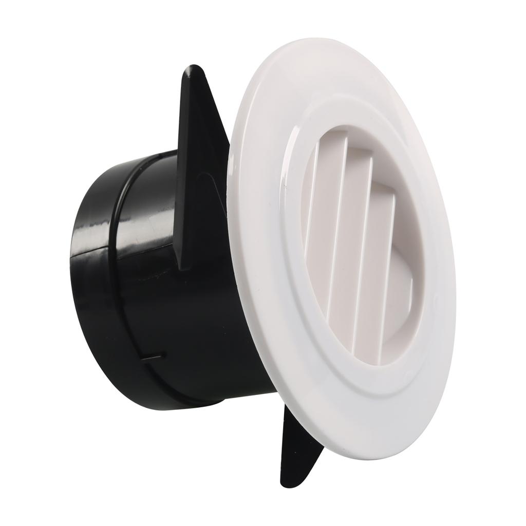 Upgraded Round Air Vent Louver Grille Cover Soffit Vent Easy Installation Used for Bathroom Office Kitchen Ventilation