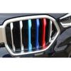 3pcs Front Bumper Three M~Color Center Hood Grill Strip Fit For BMW X6 ~