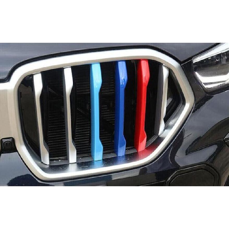 3pcs Front Bumper Three M~Color Center Hood Grill Strip Fit For BMW X6 ~