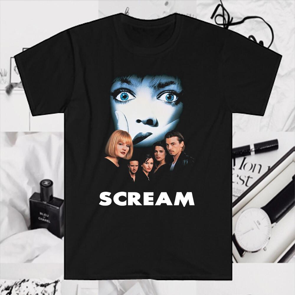 Scream Thriller Movie Poster Mens Black Size S to 5XL
