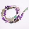 Amethyst Rutile Quartz Aventurine Gemstone Beads Necklace 4-16 Mm 18" UB-7968 UB-7968