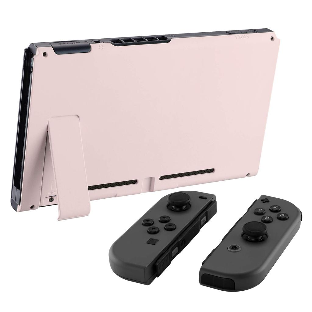 DIY Rear Housing Shell Compatible with eXtremeRate Switch Console with Kickstand Shell Not Included Blossom - Joy-Con [Cherry Pink]