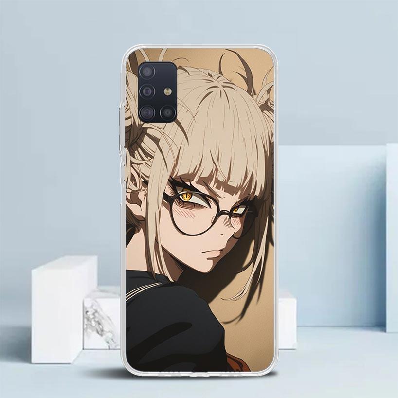 Чехол для телефона Himiko Toga My Hero Fashion для Samsung Galaxy A52 A32 A22 A12 A51 A50S A30S A10S Note 20 Ultra 10 S10 Plus A31 A20 A