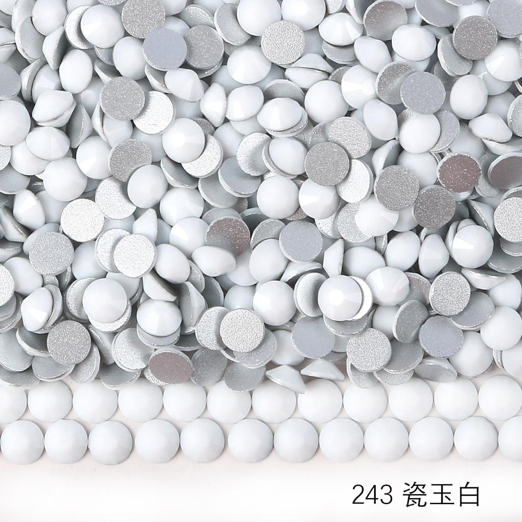 Ss3-Ss30 Разноцветные Стразы AB Стекло Плоское Дно Стразы-Бриллианты Кристалл Цветные Круглые DIY Наклейки для Маникюра Бриллиант