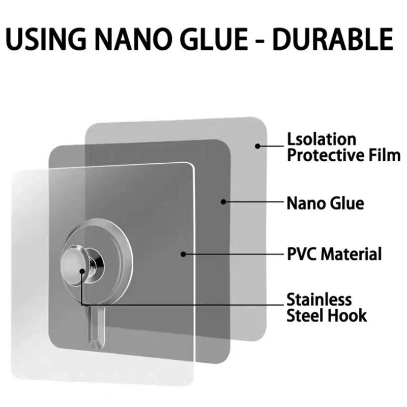 10/20 шт. Клейкие настенные крючки Вешалки для плакатов, фоторамок, часов, Крючки на винтах без сверления, Органайзеры-держатели для кухни и ванной