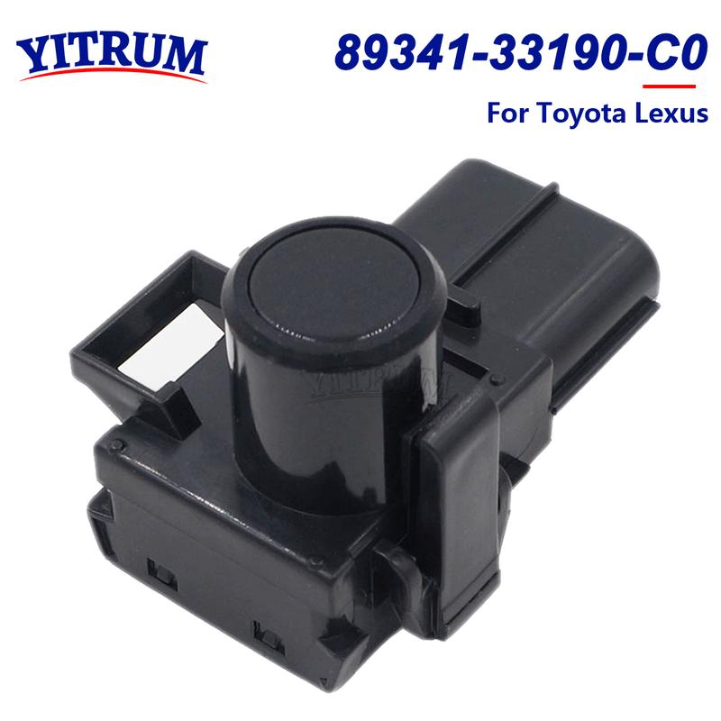 89341-33190-C0 Black PDC Parking Sensor For Toyota Land Cruiser Lexus RX270 RX 350 RX450H 2012 2013 2014 2015 6Pin 89341-33210