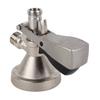 G System Keg Coupler Stainless Steel Probe Brass G Type Home Brewin Beer Keg Tap Dispenser