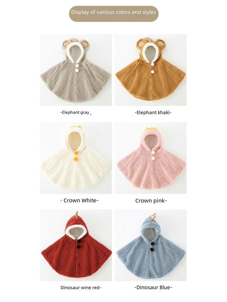 Ветрозащитная накидка для малышей: Плащ для активного отдыха на весну/осень и зимняя шаль-куртка