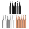 5 PCS Universal 936 937 938 For Soldering Station Solder Iron Welding Tip Head Tools